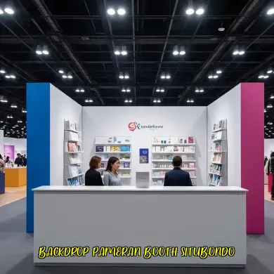 Backdrop Pameran Booth Situbondo